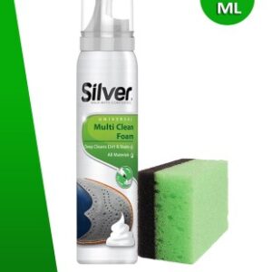 Silver αφρός καθαρισμού με σφουγγάρι